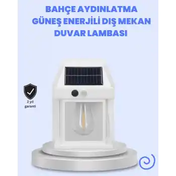 IP65 Su Geçirmez Güneş Paneli Dış Mekan Lamba