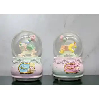 Işıklı Müzikli Kar Küresi Orta Boy