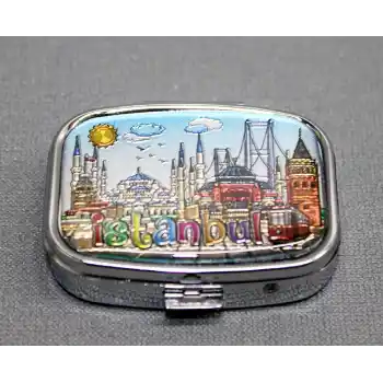 İstanbul Temalı İlaç Kutusu - Model 13