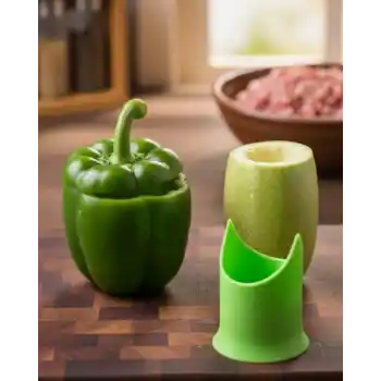 Kabak ve Biber Oymaya Uygun Hijyenik İç Temizleme Atı