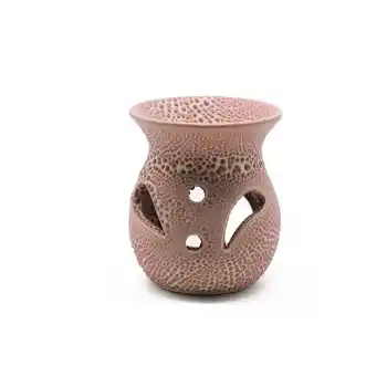 Kabartma Desenli Seramik Buhurdanlık