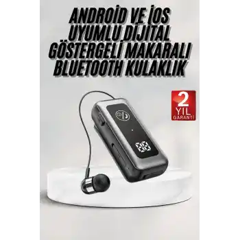 Kablolu Kulak İçi 5.2 Makaralı Titreşimli Bluetooth Kulaklık