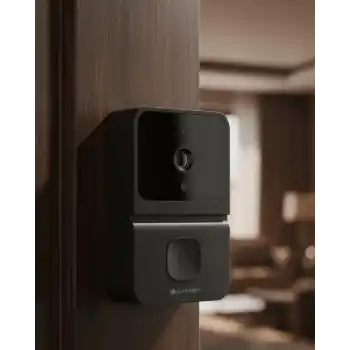 Kablosuz Video Kapı Zili Gece Görüşlü Gerçek Zamanlı Fotoğraf