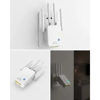 Kablosuz WiFi Tekrarlayıcı 300Mbps