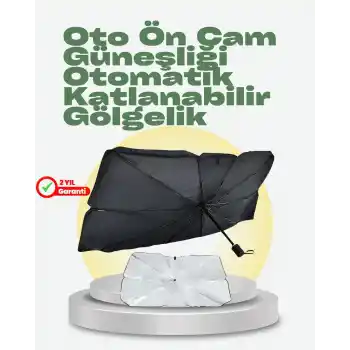 Katlanabilir Oto Güneşlik – Pratik, Dayanıklı, UV Koruyucu Tasarım