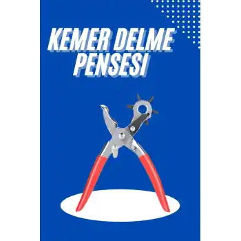 Kemer Delici Kemer Delme Pensesi Delik Açıcı Şık Atı At