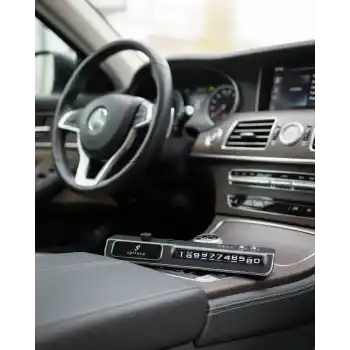 LED Ekranlı Nemlendirici Araç Park İletişim Numarası Gösterici