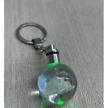 Ledli Ayasofya Tasarımı Kristal Anahtarlık