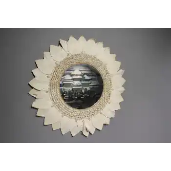 Makrome Duvar Aynası Model 1