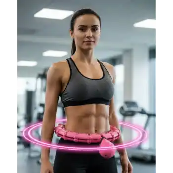 Masajlı Akıllı Hula Hoop Ayarlanabilir Fitness Çemberi
