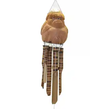 Maymun Büstü Rüzgar Çanı