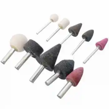 Mini Taş Zımpara Matkap Ucu Seti 10 Parça