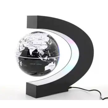 Mıknatıslı Ortada Dönen Dünya Küre Model 1