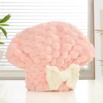 Mikrofiber Örgü Saç Kurutma Bone Havlu