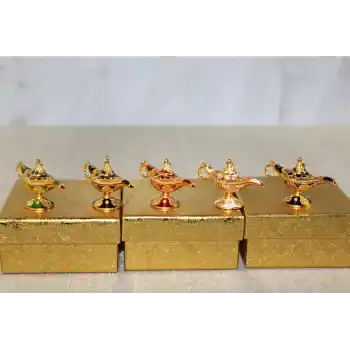 Mineli Metal Alaaddin Lambası Model 6