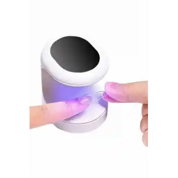 Mini Taşınabilir Kalıcı Oje Jel Tırnak Kurutucu Fototerapi Makinesi