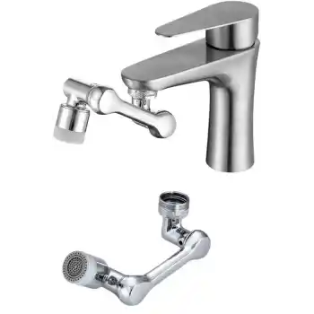 Mutfak Musluk Başlığı 1080 Derece Dönebilir Oynar Başlıklı Musluk Atı