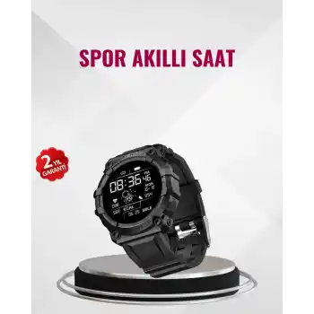 Nabız Ölçerli Akıllı Saat – Adım Sayar ve Kalori Ölçer Özellikli