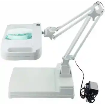 -5X 10X Büyüteç - LED Işıklı Süper Parlak Enerji Tasarruflu  Masa Lambası Lt-861