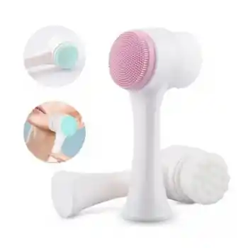 Ocean Çift Taraflı Cilt ve Yüz Temizleme Fırçası