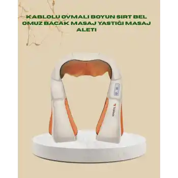 Ovmalı Isıtmalı Masaj Aleti – Boyun, Sırt, Bel, Omuz ve Bacak İçin