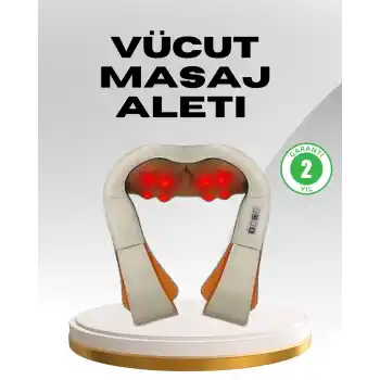 Ovmalı Kas Gevşetici Masaj Cihazı – Boyun, Omuz ve Sırt İçin Derin Etki