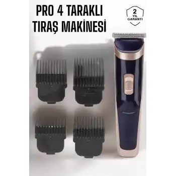 Paslanmaz Çelik Bıçaklı Hassas Çelik Bıçaklı Tıraş Makinesi