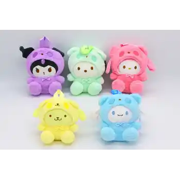 Peluş Kawaii Kuromi My Melody ve Cinnamoroll Sırt Çantası