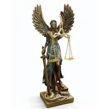 Polyester Kanatlı Adalet Biblosu Alk4418