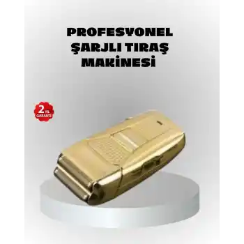 Profesyonel Erkek Tıraş Makinesi Islak Kuru Kullanım ve Şarjlı Sistem