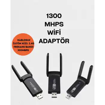 Realtek Chipsetli 5G Destekli Yüksek Hızlı Ağ Adaptörü