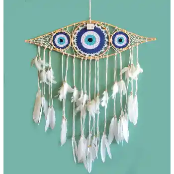Rüya Kapanı Dream Catcher Göz Tasarımı Model 4