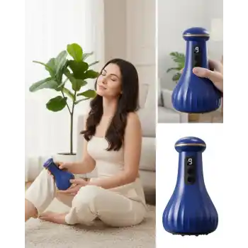 Şarjlı Masaj Cihazı Baş Boyun Omuz Kullanımına Uygun