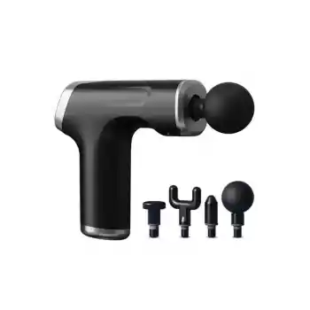 Şarjlı Masaj Tabancası 4 Başlıklı Mini Masaj Tabancası ve Masaj Aleti