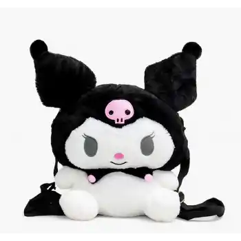 Sevimli Peluş Kuromi Sırt Çantası