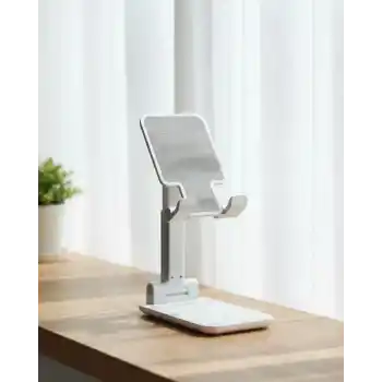 Taşınabilir Masaüstü Telefon Tutucu Ayarlanabilir Yükseklik