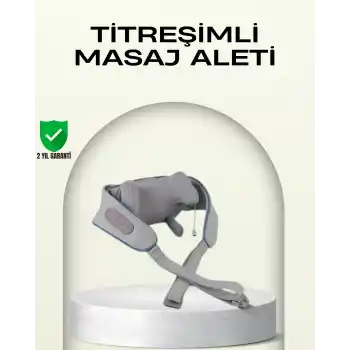 Taşınabilir Şarjlı Boyun Masaj Cihazı | Sessiz ve Güçlü Motor