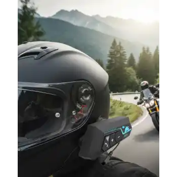 Telsiz Bluetooth Kask Kulaklık Handsfree Mikrofonlu