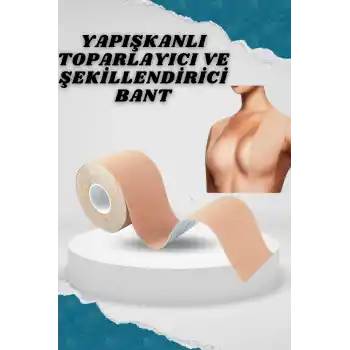 Toparlayıcı Göğüs Bandı Şekillendirici Ten Rengine Uygun Esnek Hassas Ciltlere Uygun