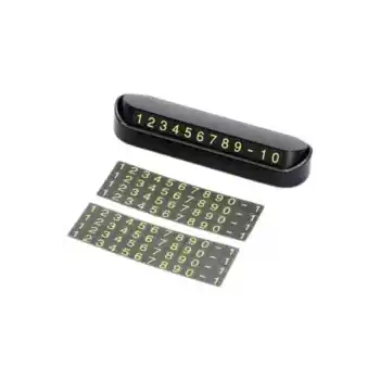 Tüm Araçlara Uyumlu Araç Içi Park Numaratör Oto Araç Numaratör