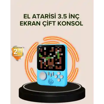 TV Bağlantılı Çift lu Şarjlı Retro Gamepad Seti