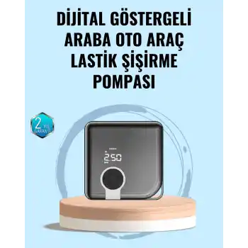 Type-C Şarj Girişli Taşınabilir Elektrikli Hava Pompası
