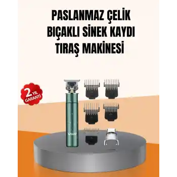 USB Hızlı Şarjlı 3 Saat Kullanımlı Saç Kesme Makinesi