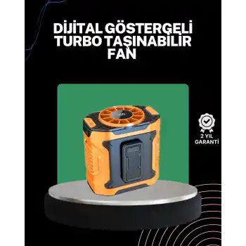 USB Şarjlı Kompakt El ve Boyun Fanı Çok Fonksiyonlu