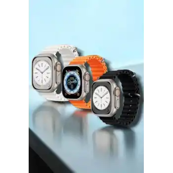 Uyku ve Nabız Takipli, Wireless Şarjlı Akıllı Saat Android ve iOS Uyumlu