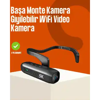 WiFi Bağlantılı Geniş Açılı Spor Kamerası