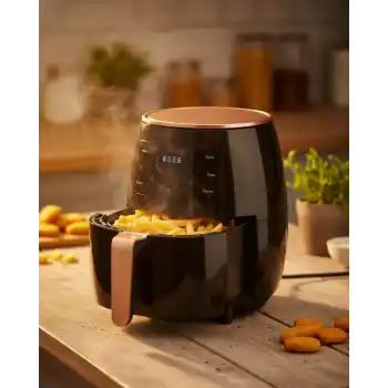 Yağsız Kızartma Makinesi 6 Litre Hazne ve Hassas Isı Kontrolü