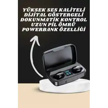 Yeni Nesil Akıllı Saat ve Bluetooth Kulaklık Kampanyası Dokunmatik Kare 7 Kordonlu