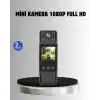 180° Döner Lensli Mini Kamera 1080P Full HD Hareket Algılama 1200mAh