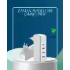 30W Type C Şarj Cihazı Zamanlayıcılı Çok Portlu Tasarım